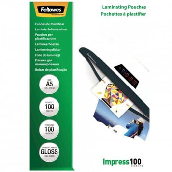 FELLOWES FOLIA DO LAMINOWANIA A5 100MIC 100SZT 5351002