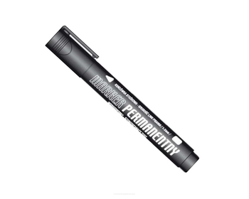 TETIS MARKER PERM.KM102-VO 12SZT CZARNY