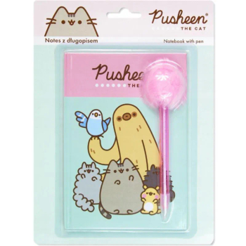 MAJEWSKI ZESTAW NOTES 40K Z DŁUGOPISEM PUSHEEN