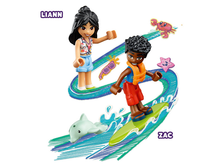 LEGO 41725 FRIENDS Zabawa z łazikiem plażowym