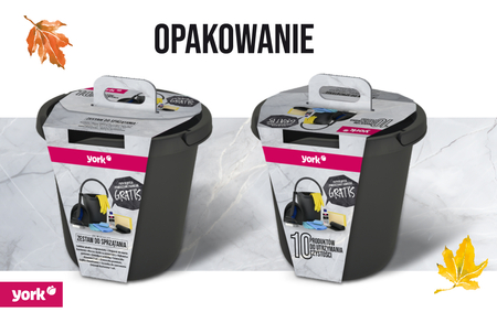 R YORK ZESTAW DO SPRZĄTANIA 9 ELEMENTÓW