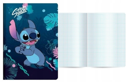 STITCH ZESZYT A5 32K KRATKA WZÓR 1 74883