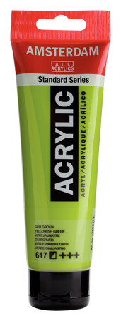 FARBA AKRYL.AMSTERDAM 617 YELLOWISH GREEN 120ML
