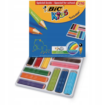 BIC KREDKI TROPICOLORS 216 SZT