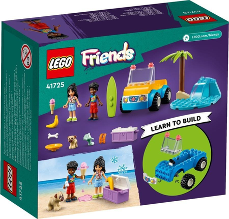 LEGO 41725 FRIENDS Zabawa z łazikiem plażowym