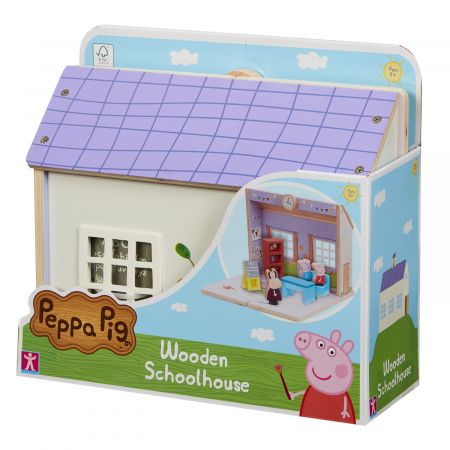 **Peppa Drewniana szkoła Świnka Peppa 07212