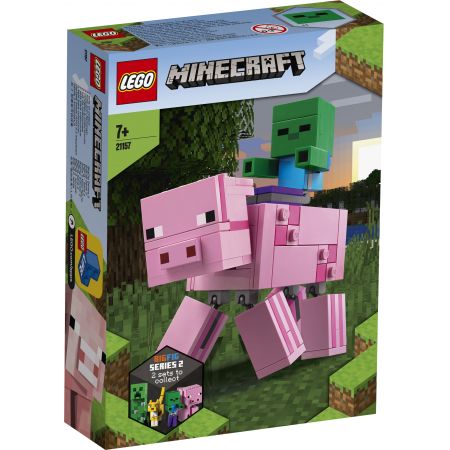 LEGO 21157 MINECRAFT ŚWINKA I MAŁY ZOMBIE  ( I 2020 )