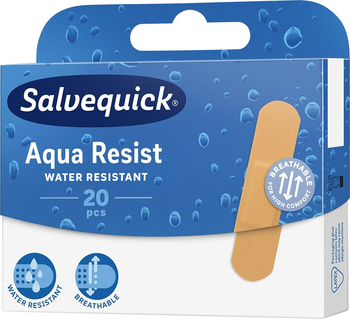 SALVEQUICK PLASTRY AQUA RESIST 20SZT