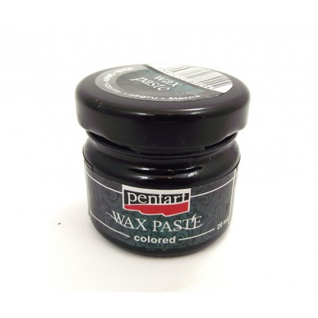 PENTART PASTA WOSKOWA 20ML_CZARNA 26678