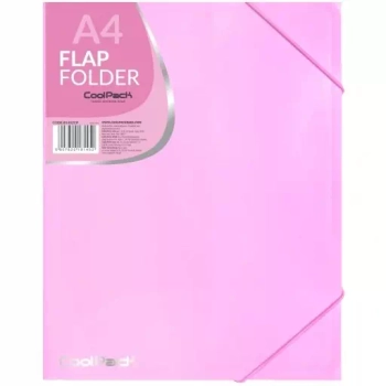 COOLPACK PASTEL TECZKA NA GUMKĘ A4 POWDER PINK 20682