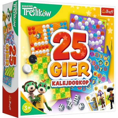 TREFL KALEJDOSKOP 25 GIE RODZINA TREFLIKÓW