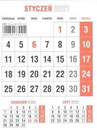 AVAN KALENDARZ BIURKOWY MINI KBM 2023