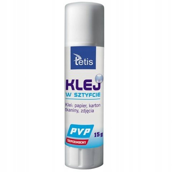 TETIS KLEJ W SZTYFCIE 15G PVP BG112-B