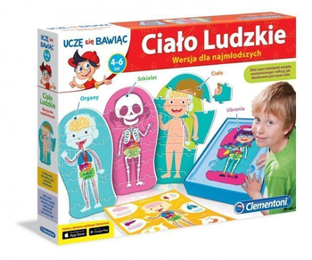 CLEMENTONI 60931 CIAŁO LUDZKIE DLA NAJMŁODSZYCH