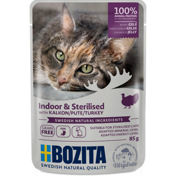 BOZITA KOT SASZ 85G STERILISED INDYK