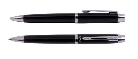 EXO ARIES DŁUGOPIS CZARNY LAKIER CHROM 1030.03