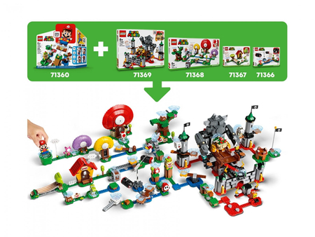 LEGO 71362 SUPER MARIO TWIERDZA STRAŻNICZA - ZESTAW ROZSZERZAJĄCY
