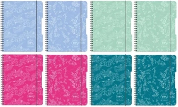 HERLITZ BRULION SPIRALA A5 80K KRATKA 9501438