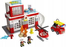 LEGO 10970 DUPLO TOWN Remiza strażacka i helikopter