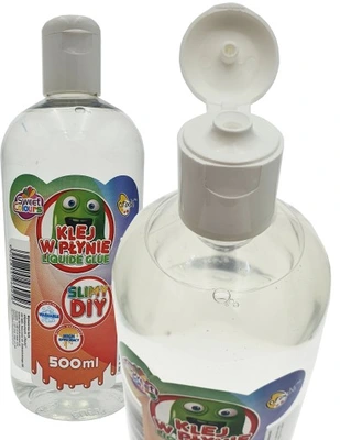 OTOCKI KLEJ W PŁYNIE SLIMY DIY 500ML