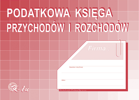 K-1U PODAT.KSIĘGA PRZYCH.I ROZCH.A4