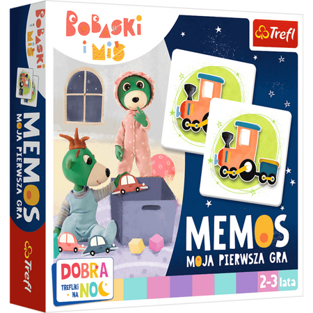 GRA MÓJ PIERWSZY MEMOS - DOBRANOC, TREFLIKI NA NOC