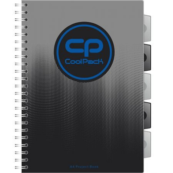 COOLPACK GRADIENT KOŁOZESZYT A4 GREY 03081CP