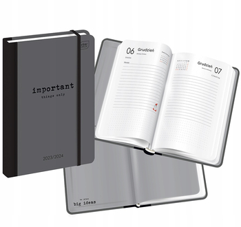 INT KALENDARZ SZKOLNY B6 352 GRAY 332325