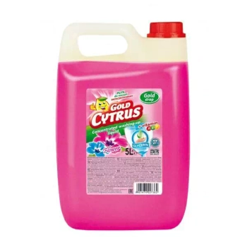GOLD CYTRUS PŁYN DO NACZYŃ RÓŻOWY FLOWER 5L