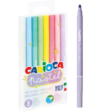 CARIOCA PISAKI PASTEL 8 KOLORÓW 43032 160-2228