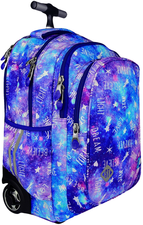MAJEWSKI STRIGHT PLECAK NA KÓŁKACH TB-01 GALAXY GIRL 657047