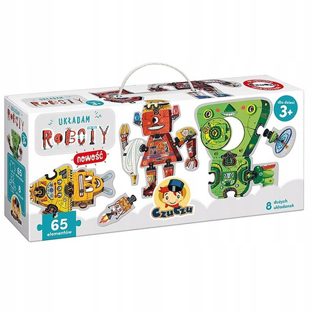 CZUCZU UKŁADAM ROBOTY PUZZLE
