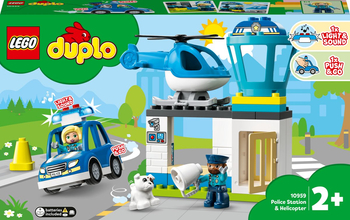 LEGO 10959 DUPLO TOWN Posterunek policji i helikopter