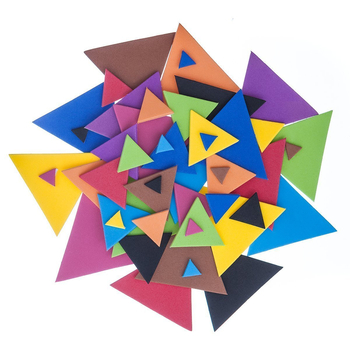 NAKLEJKI Z PIANKI TRÓJKĄTY KSPI-301