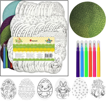 TIT ZESTAW DO DEKORACJI CRAFT PISANKI 427826