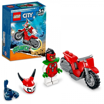 LEGO 60332 CITY Motocykl kaskaderski Reckless Scorpion Stunt Bike