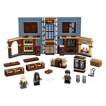 Lego 76385 Harry Potter chwile z Hogwartu zajęcia z zaklęć i uroków