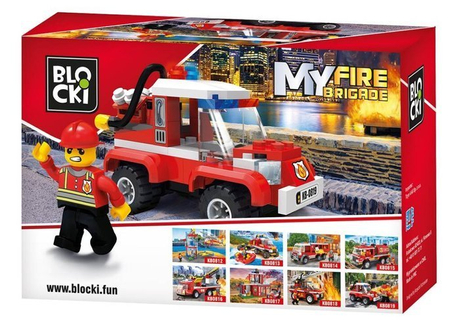 KLOCKI BLOCKI MyFire WÓZ GAŚNICZY KB0819