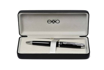 EXO ARIES DŁUGOPIS CZARNY LAKIER CHROM 1030.03