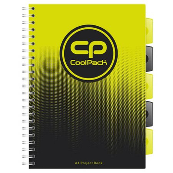 COOLPACK GRADIENT KOŁOZESZYT A4 LEMON 03074CP