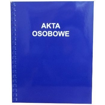 AKTA-03 TECZKI DO AKT OSOBOWYCH Z NADRUKIEM