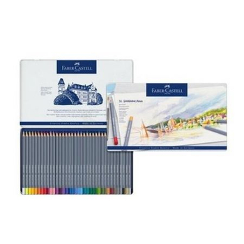 *FC KREDKI AKWARELOWE GOLDFABER AQUA 36 KOL OPAK METAL 114636