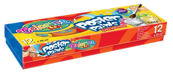 COLORINO FARBY PLAKATOWE 20ML 12KOL.