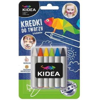 KIDEA KREDKI DO TWARZY 6KOL KDT6KA