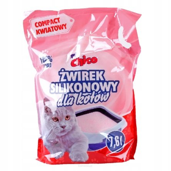 CHICO ŻWIREK SILIKON.COMPACT KWIATOWY 7.6L