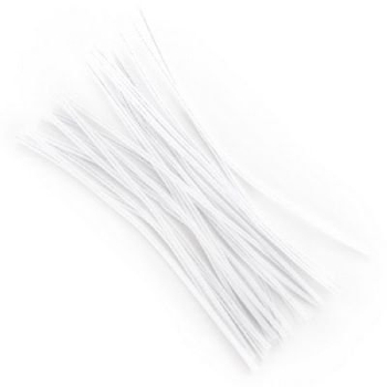 DRUCIKI KREATYWNE 30CM BIAŁE 25SZT KSDR-015