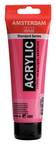 FARBA AKRYL.AMSTERDAM 366 QUINACR.ROSE 120ML