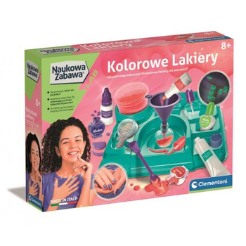 Clementoni Naukowa zabawa. Kolorowe lakiery 50793