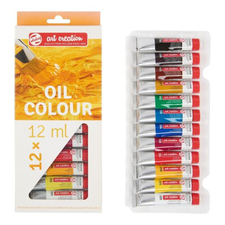 ZESTAW FARB OLEJNYCH ART CREATION 12x12ML 9020112M