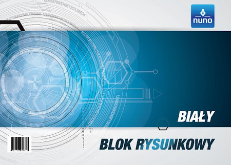 BLOK RYSUNKOWY A3 BIAŁY 1SZT